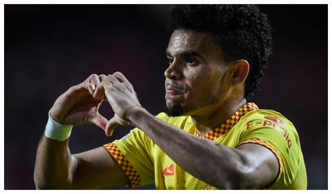 Luis Díaz en el Liverpool