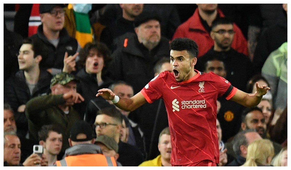 Luis Díaz en el Liverpool