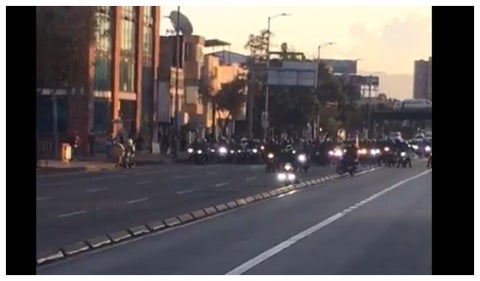 Manifestaciones en Bogotá