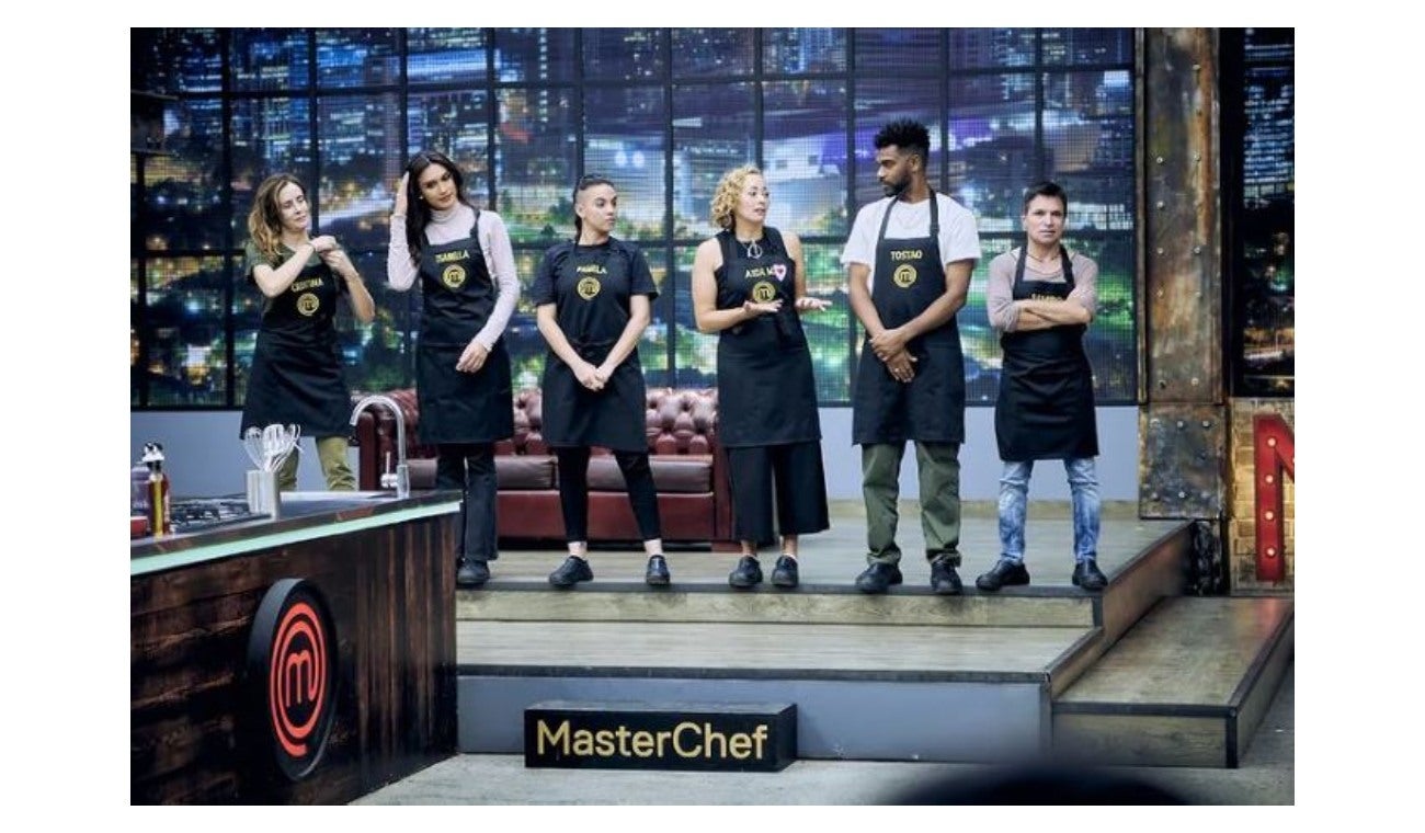 Famosos con delantal negro en Masterchef Celebrity 2022