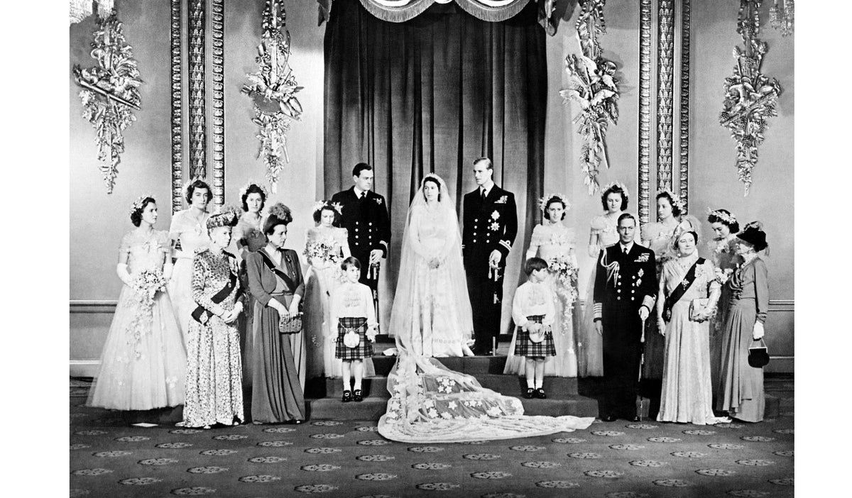 Matrimonio de la Reina Isabel y Felipe en noviembre de 1947