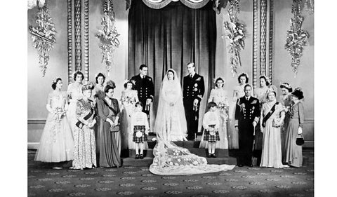 Matrimonio de la Reina Isabel y Felipe en noviembre de 1947