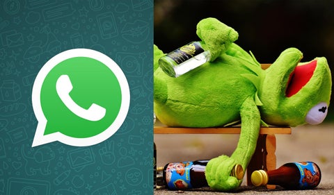 Modo borracho en WhatsApp