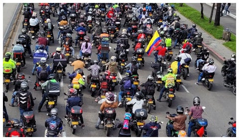 Motocicletas en Bogotá
