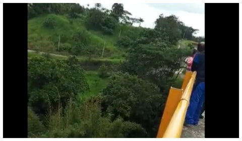 Mujer se lanzó del Puente de la Vida en Ibagué