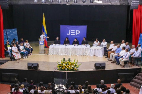 Audiencia ante la JEP en Ocaña