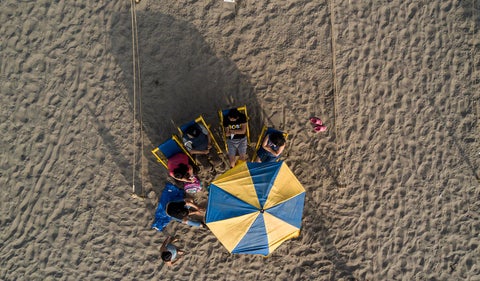 Playa de Perú con medidas anticovid