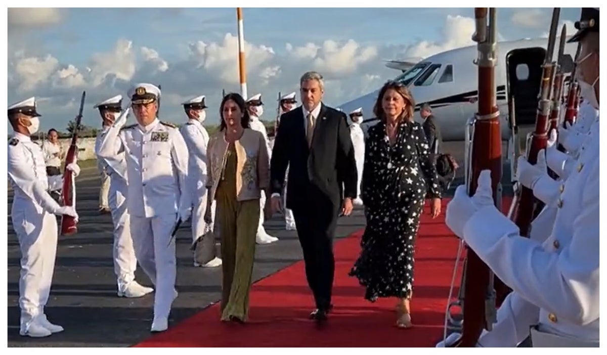 Presidente de Paraguay en Colombia