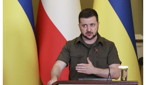 Presidente de Ucrania, Volodimir Zelensky