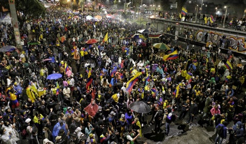 Protestas en Colombia