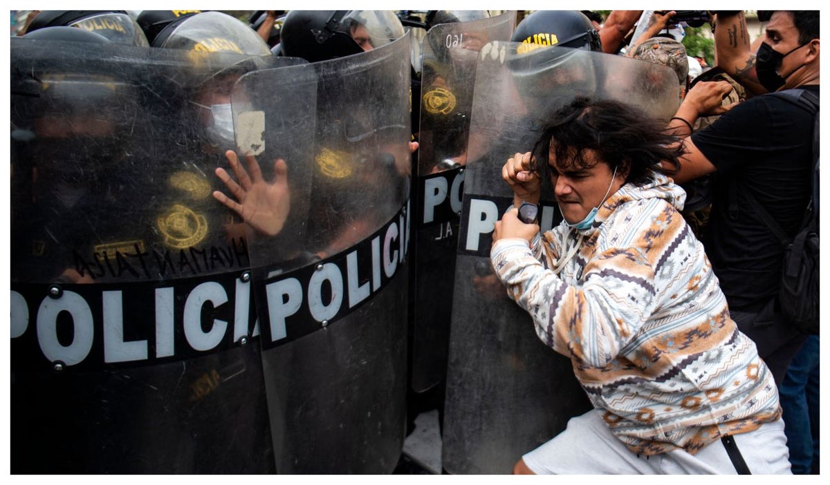 Protestas en Perú