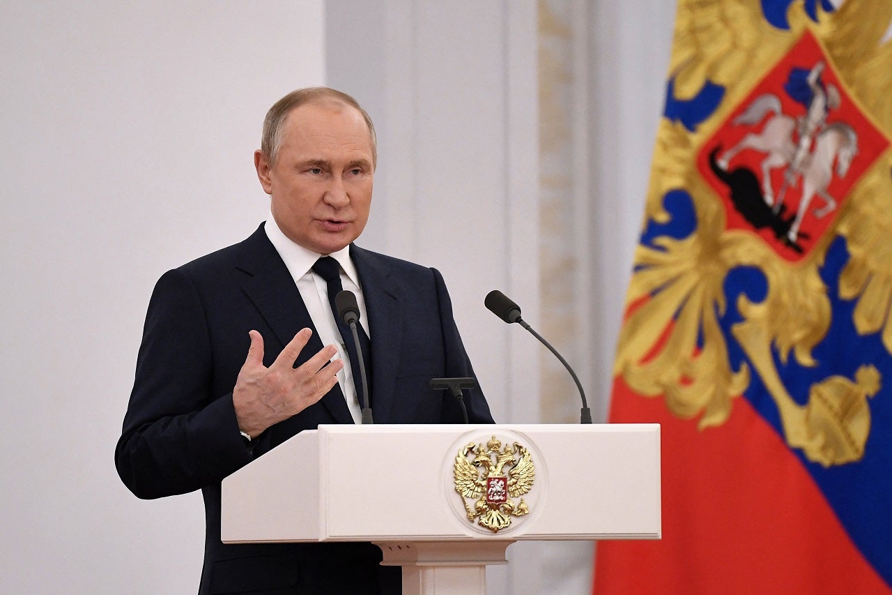 Vladimir Putin, presidente de Rusia