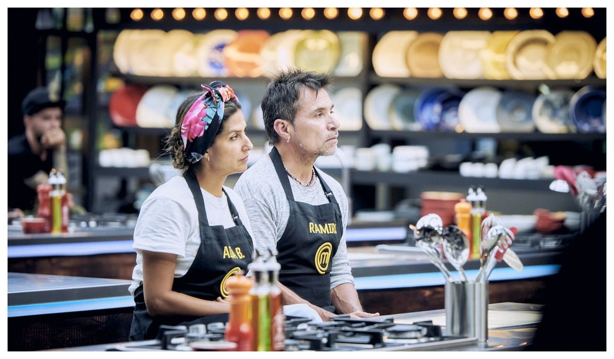 Ramiro y Aida Bossa en Masterchef