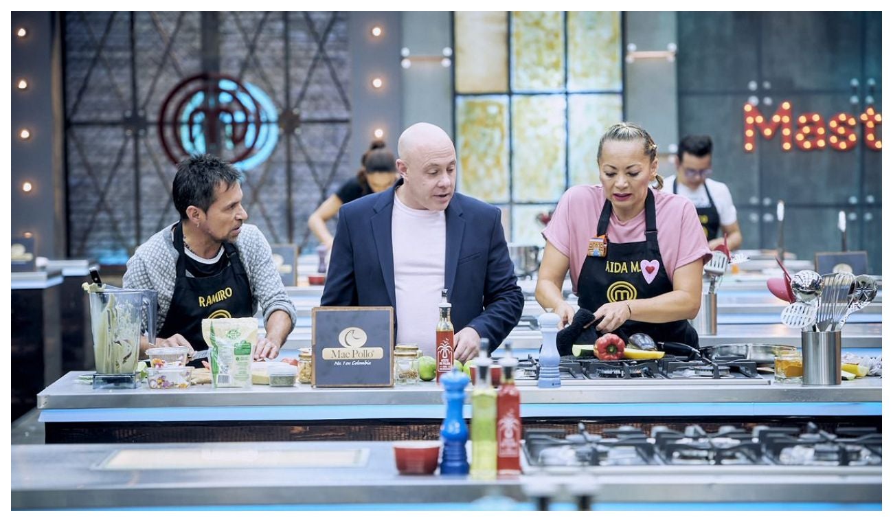 Ramiro y Aída Morales en MasterChef