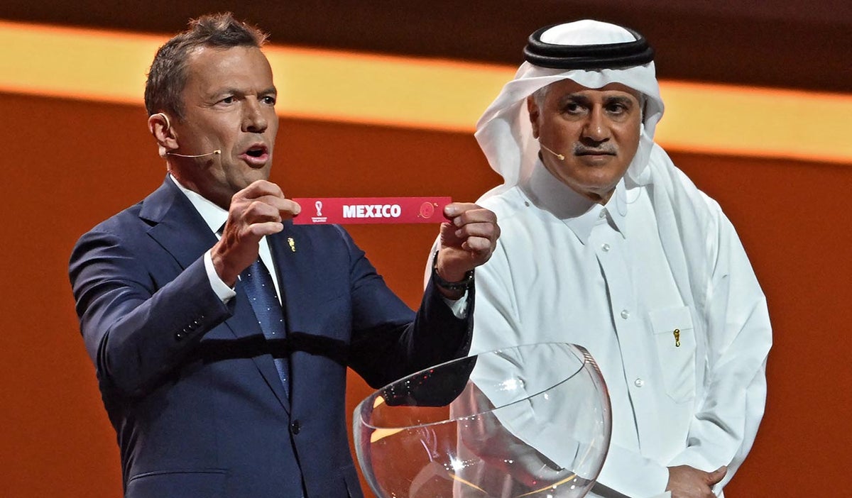 Sorteo de grupos mundial Qatar 2022