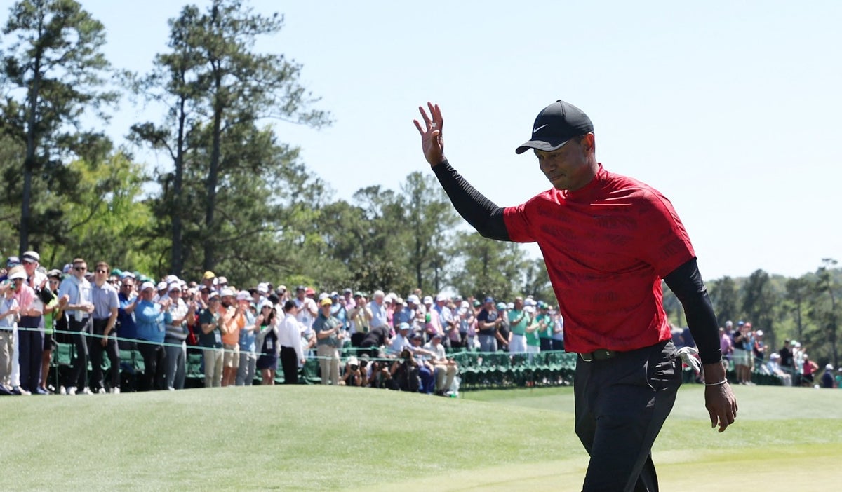 Tiger Woods en Masters de Augusta