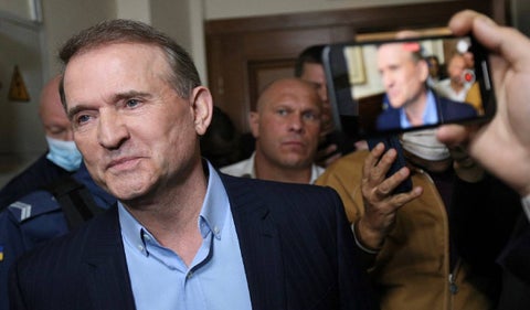 Victor Medvedchuk, líder prorusso