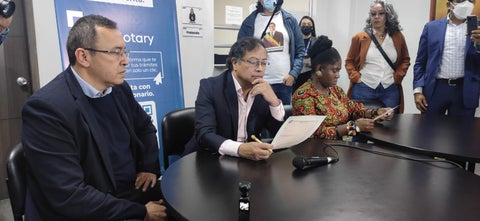 Gustavo Petro y Francia Márquez