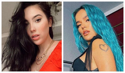 Aida Victoria Merlano y Karol G