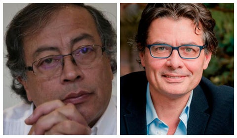 Alejandro Gaviria y Gustavo Petro