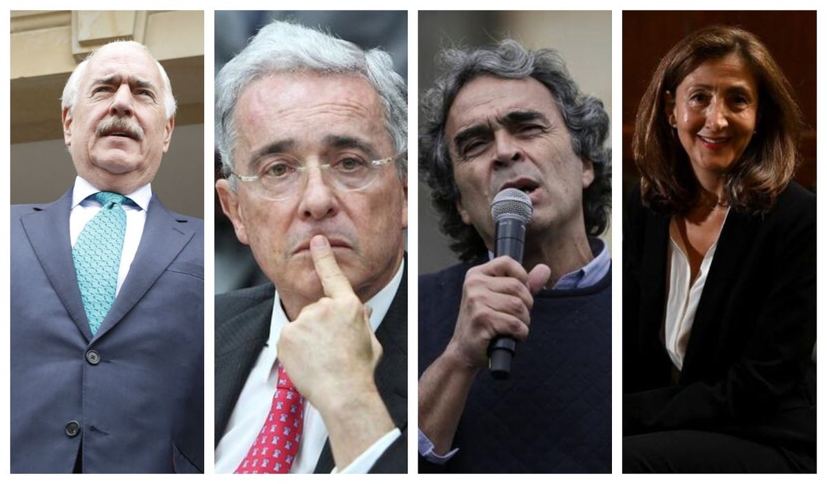 Álvaro Uribe, Pastrana y candidatos presidenciales