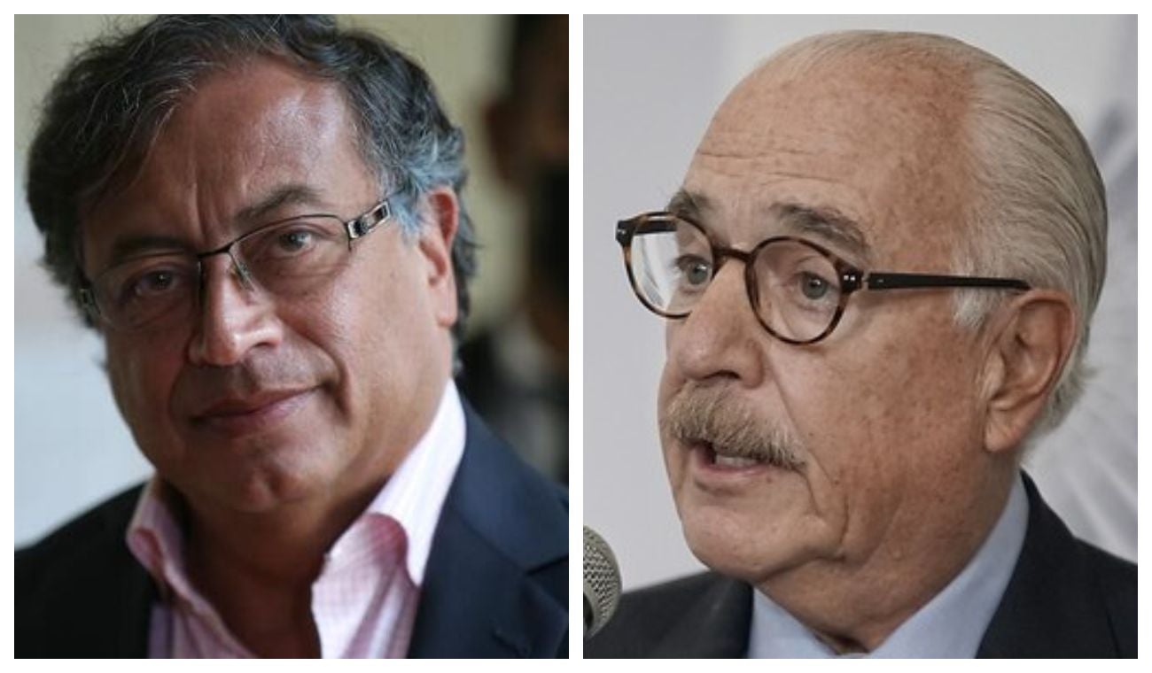 Andrés Pastrana y Gustavo Petro