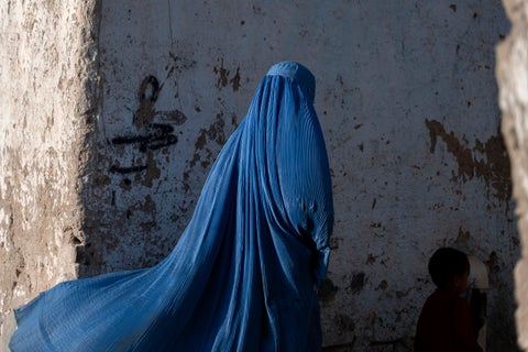 Burka, mujeres Afganistán