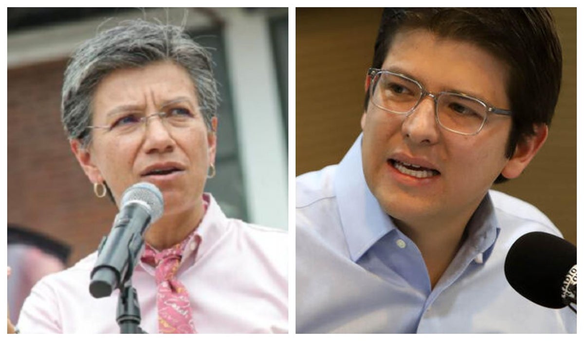 Claudia López y Miguel Uribe Turbay