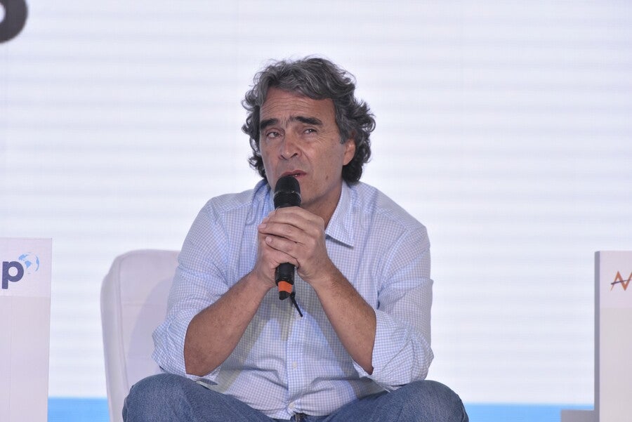 Sergio Fajardo, candidato del Centro Esperanza en la primera vuelta presidencial