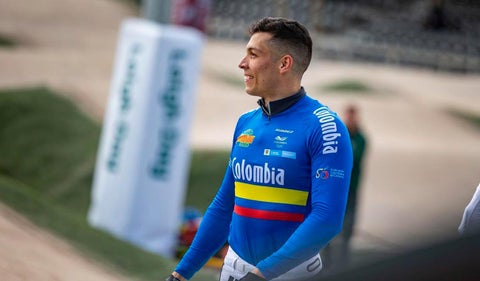 Diego Arboleda, ciclista colombiano en BMX