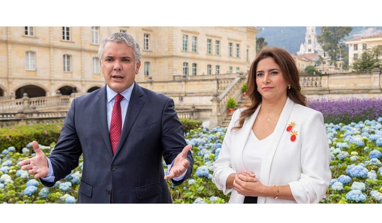 Presidente Duque y María Juliana Ruiz viven en Casa de Nariño
