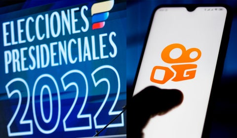 Elecciones presidenciales 2022 desde la app Kwai
