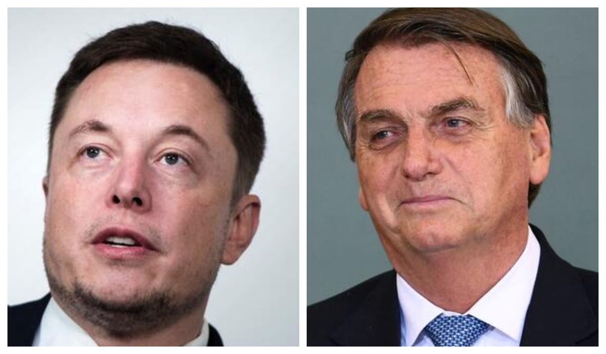 Elon Musk y Bolsonaro