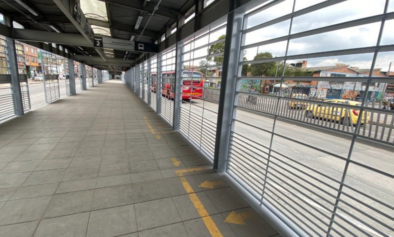 Estación TransMilenio Biblioteca- Tintal
