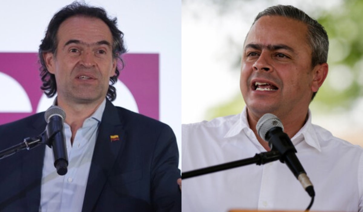 Fico Gutiérrez y Juan Camilo Restrepo