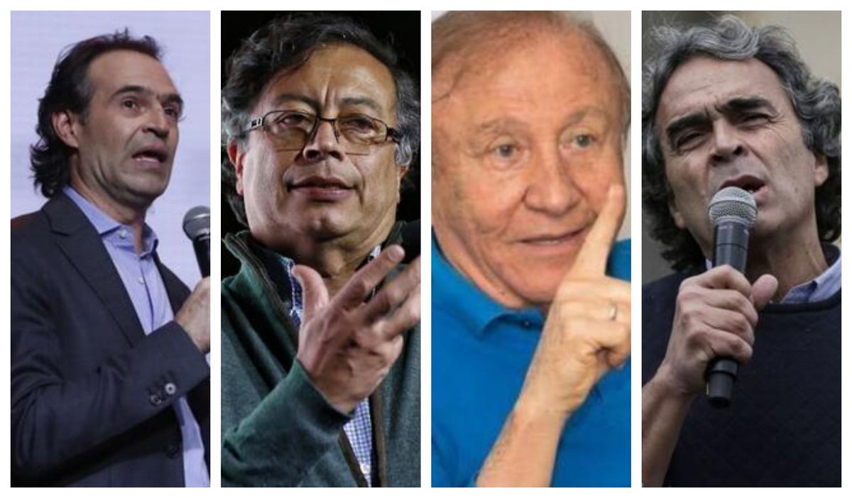 Fico, Petro, Rodolfo Hernández y Fajardo