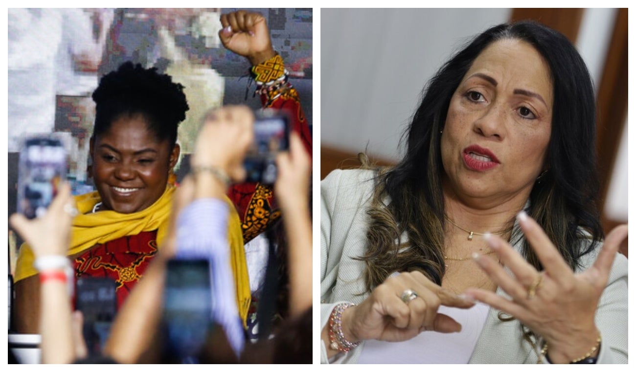 Francia Márquez y Marelen Castillo, fórmulas vicepresidenciales