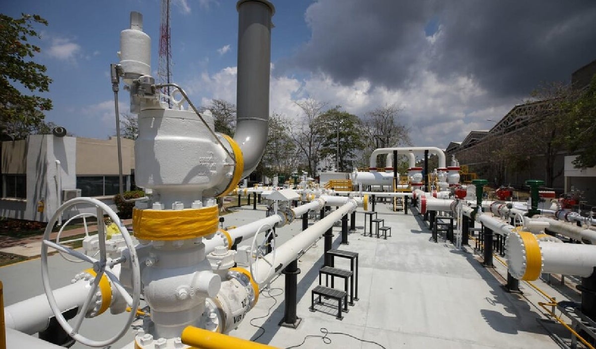 Planta de gas natural