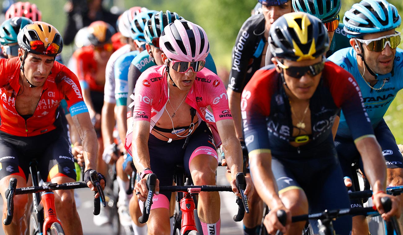 Giro de Italia 2022 desarrollo de la etapa 9