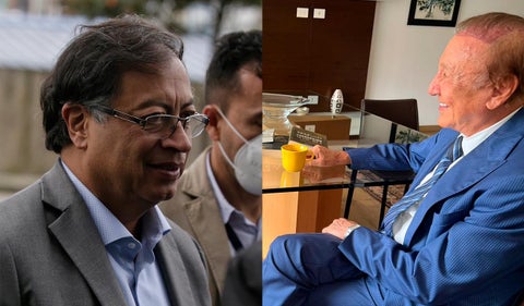 Gustavo Petro y Rodolfo Hernández, candidatos a la presidencia