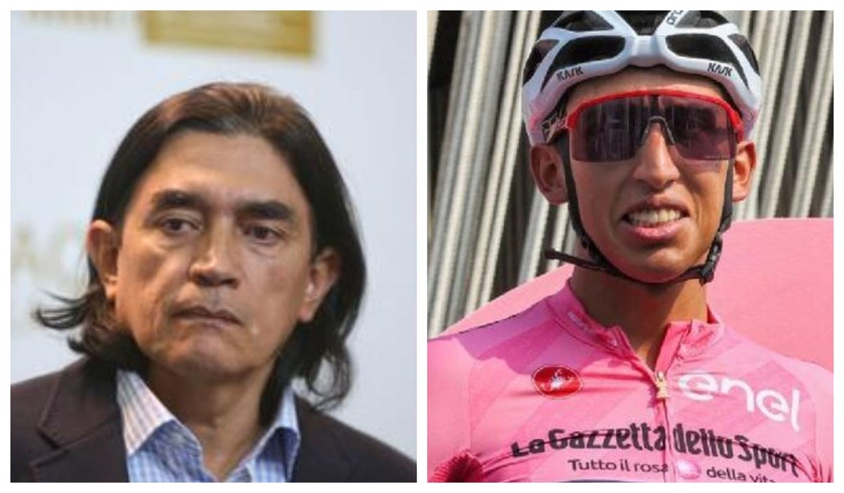 Gustavo Bolívar y Egan Bernal