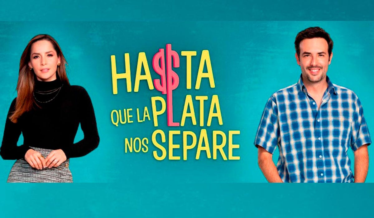Carmen Villalobos y Sebastián Martínez en Hasta que la plata nos separe