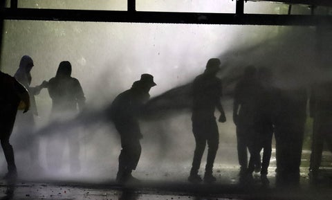 Disturbios en la Universidad Nacional