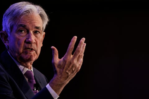 Jerome Powell, presidente del banco central de EE.UU.