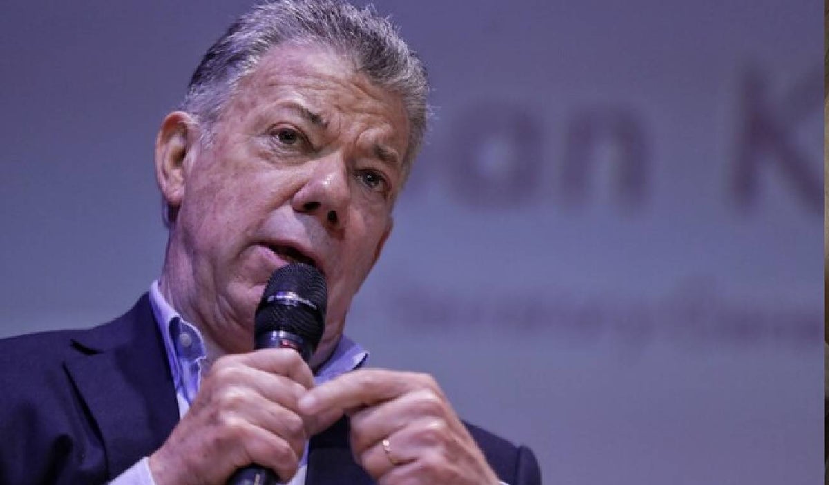 Juan Manuel Santos, expresidente de Colombia