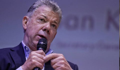 Juan Manuel Santos, expresidente de Colombia