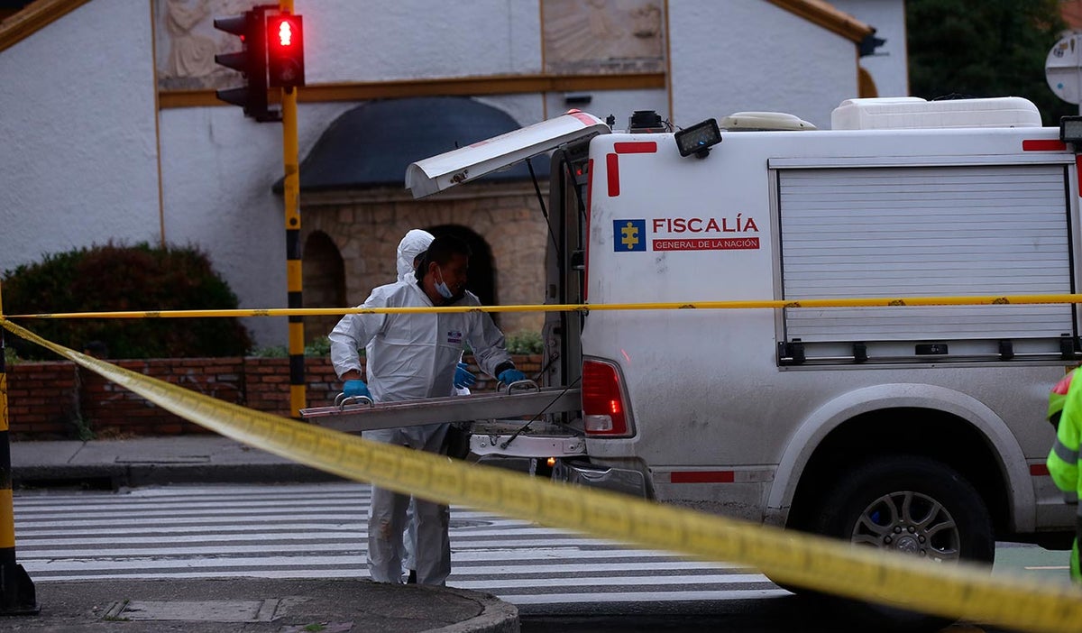 Levantamiento de cadáver en Bogotá