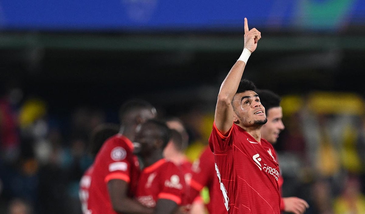 Luis Díaz con Liverpool
