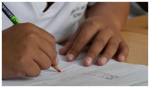 Niños en el colegio