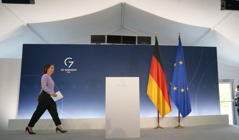 Ministros de G7 en 2022